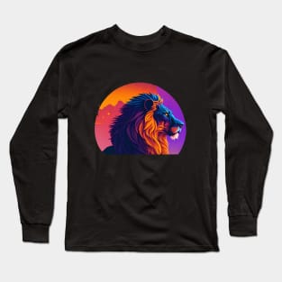 Lion The King Art Long Sleeve T-Shirt